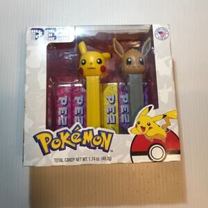 NWT Collectors Nintendo Pokémon PEZ Dispenser Set